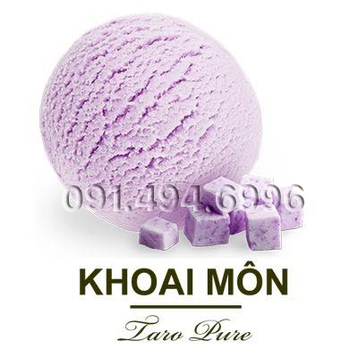 Kem Khoai môn hộp 5 lít (KLT: 2,8Kg)